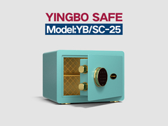 YB-SC-25-home safe box-blue