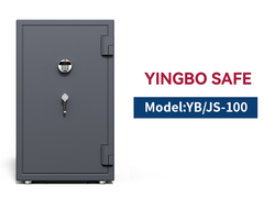 YB/JS-100 Anti Theft Fireproof Jewelry Safe Use Biometric Fingerprint Lock
