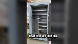 Haze Blue Gun Safe Box  75 Minutes Fire Protection At 1400 °F