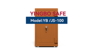 Brown full-coverage Jewelry cabinet YB/SG-100