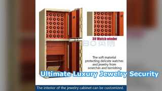 Luxury Jewelry Safe with Biometric Security